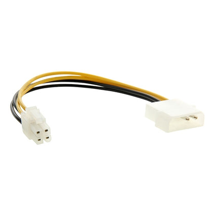 เมนบอร์ด Molex IDE 2 พินถึง 4 พิน ATX P4 12V ATX CPU Power Connector สายเคเบิลอะแดปเตอร์, 2 Pin Male to 4 Pin Female