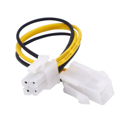 ATX 4 พินชายกับหญิงสายไฟต่อสายไฟเชื่อมต่อ, 4 Pin Male to 4 Pin Female