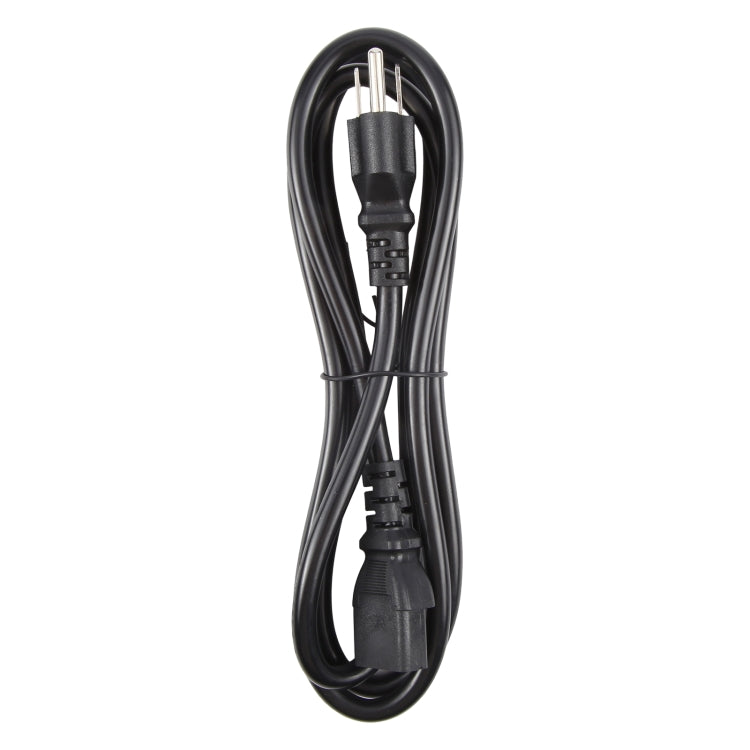 Universal US 3 PRONG สายไฟ AC สำหรับคอมพิวเตอร์เดสก์ท็อปเครื่องพิมพ์ Monitor Plug, 1.8m