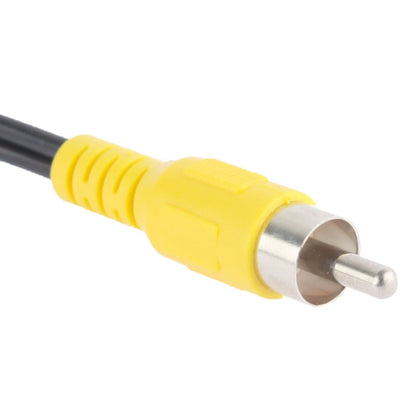 2 RCA AV Female ถึง 1 RCA Male Y Splitter สายวิดีโออะแดปเตอร์, ความยาว: 26.5 ซม, 1 RCA Male to 2 RCA Female