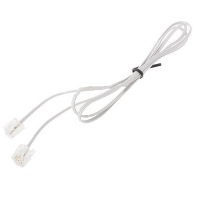 สายโทรศัพท์ 2 Core RJ11 to RJ11 ความยาว 1 ม, Length: 1m