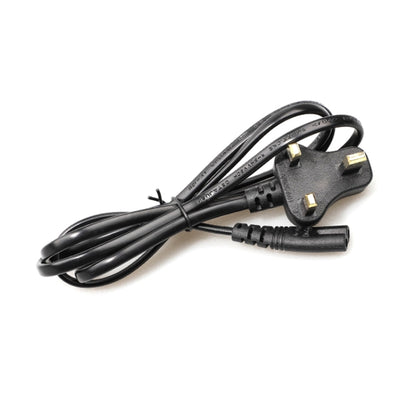 สายไฟโน้ตบุ๊ก UK ขนาดเล็กสไตล์ 2 ง่าม ความยาว: 1.2 ม, Small UK Plug, Length:1.2m