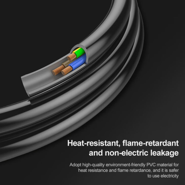 สายไฟ AC สำหรับโน้ตบุ๊กบราซิลสไตล์ 3 ง่าม ความยาว: 1.2 ม. ( OD5.5 ), 3 Prong Style Brazil, Length: 1.2m  (OD5.5)