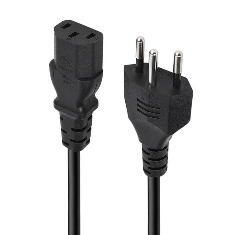 สายไฟ AC บราซิลสไตล์ 3 ง่าม ความยาว: 1.5 ม. ( OD5.5 ), Brazil Plug, 1.5m (OD5.5)