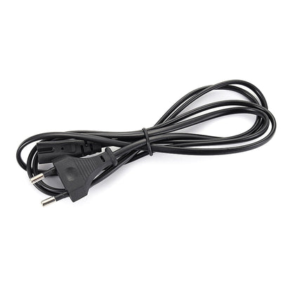 สายไฟ AC โน้ตบุ๊ค EU สไตล์ 2 เขี้ยวคุณภาพสูง ความยาว: 1.5 ม, 2 Prong Style EU Plug, Length: 1.5m