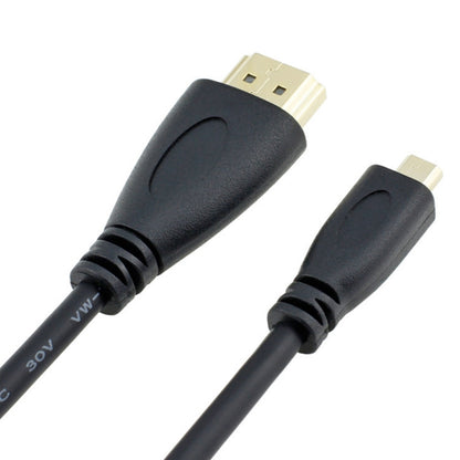 สาย Micro HDMI to HDMI 19 พิน ยาว 1.5 ม. เวอร์ชัน 1.4, HDMI Male, Length: 1.5m