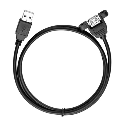 สาย USB 2.0 AM ถึง AF Mount Panel ความยาว: 90 ซม, AM to AF, Length: 90cm