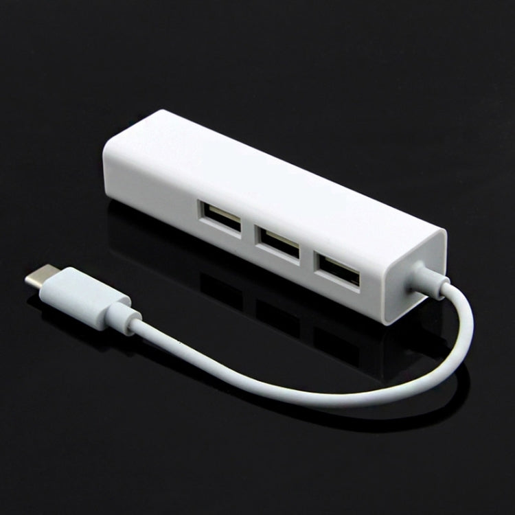 สำหรับ MacBook 12 นิ้ว/Chromebook พิกเซล 2015, 3 Port USB+RJ45
