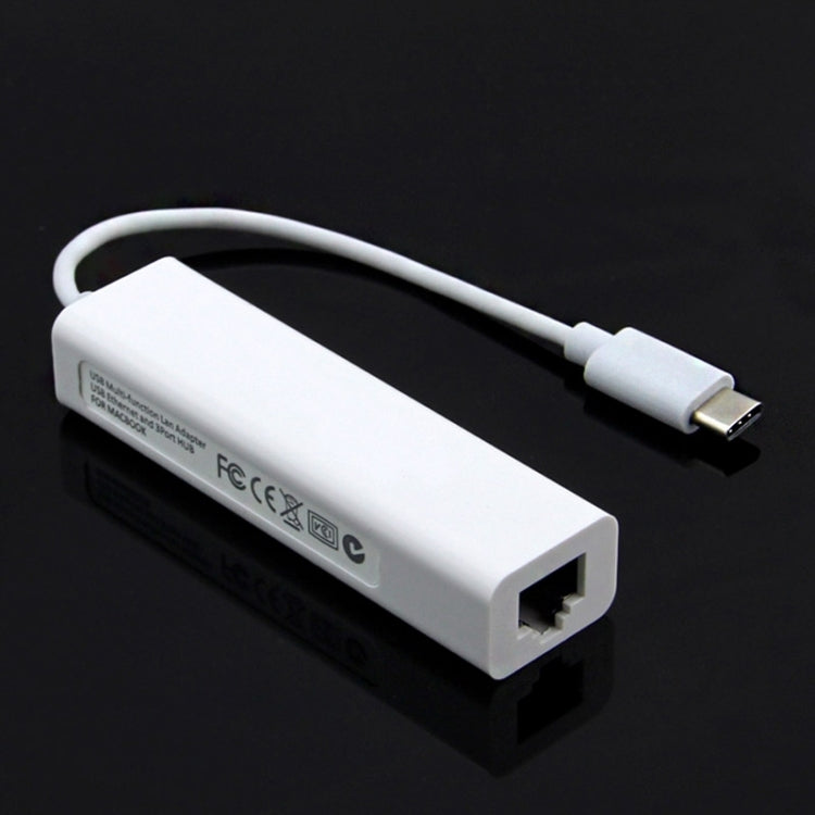 สำหรับ MacBook 12 นิ้ว/Chromebook พิกเซล 2015, 3 Port USB+RJ45