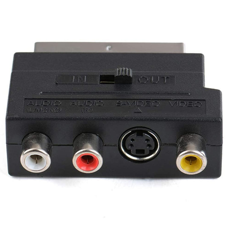 Scart ชายกับหญิงพร้อมซ็อกเก็ตคอมโพสิต AV + S-Video, AV + S-Video Golden Port