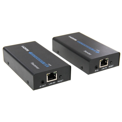 HDMI Extender ผ่านสาย UTP CAT5e/6 เส้นเดียว ระยะการส่งข้อมูล: 100 ม, 100m