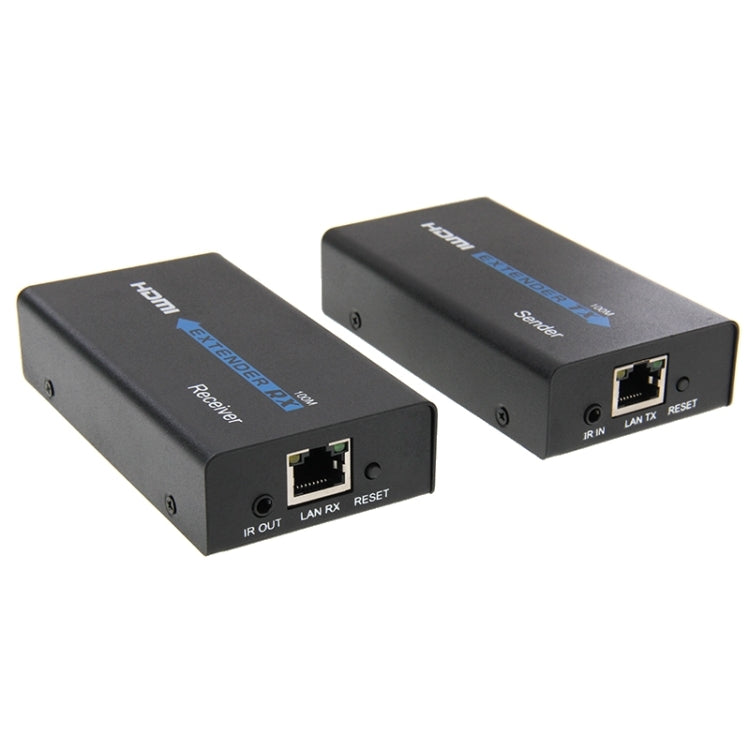 HDMI Extender ผ่านสาย UTP CAT5e/6 เส้นเดียว ระยะการส่งข้อมูล: 100 ม, 100m