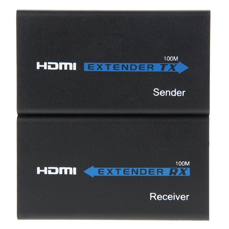 HDMI Extender ผ่านสาย UTP CAT5e/6 เส้นเดียว ระยะการส่งข้อมูล: 100 ม, 100m