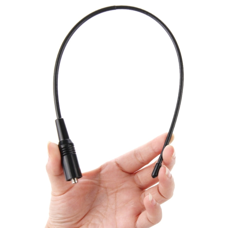 NAGOYA NA-771 144/430MHz Dual Band สปริงแส้แบบยืดหยุ่น SMA-F เสาอากาศวิทยุมือถือสำหรับเครื่องส่งรับวิทยุ, ความยาวเสาอากาศ: 38 ซม.
