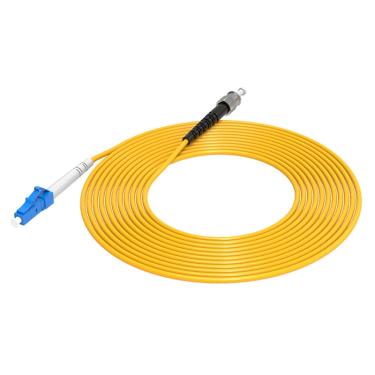 LC-ST จัมเปอร์ไฟเบอร์ออปติกโหมดเดี่ยวแบบ Single-Core ความยาว: 3 ม, Single-Core Single Mode