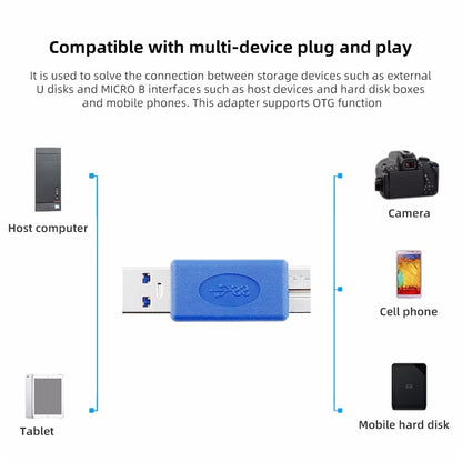 อะแดปเตอร์ USB 3.0 AM เป็น Micro-USB, AM to Micro USB