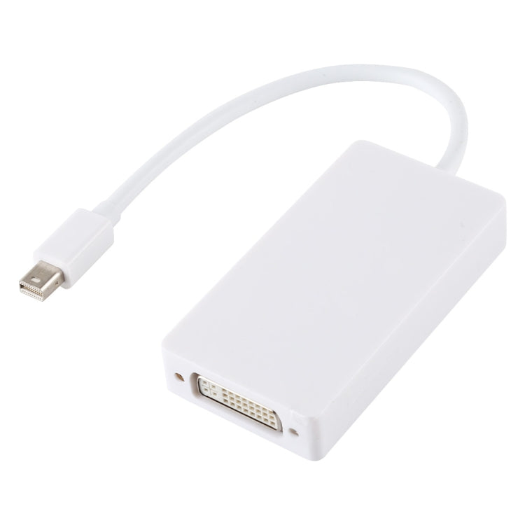 3 in 1 Mini DisplayPort ชายกับตัวแปลงอะแดปเตอร์ HDMI + VGA + DVI หญิงสำหรับ Mac Book Pro Air ความยาวสายเคเบิล: 18 ซม., Mini DP to HDMI+VGA+DVI (Good)