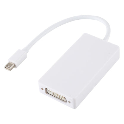 3 in 1 Mini DisplayPort ชายกับตัวแปลงอะแดปเตอร์ HDMI + VGA + DVI หญิงสำหรับ Mac Book Pro Air ความยาวสายเคเบิล: 18 ซม., Mini DP to HDMI+VGA+DVI (Good)