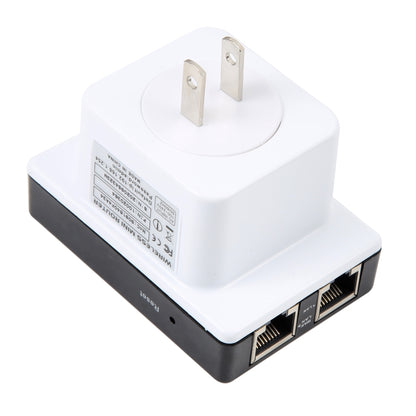 300Mbps Wireless-N Mini Router รองรับโหมดการทำงาน AP / Client / Router / Bridge / Repeater ลงนามการจัดส่งแบบสุ่ม, US Plug