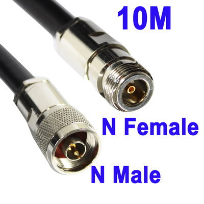 สายเคเบิลต่อขยาย WiFi N ตัวเมียถึง N ตัวผู้ ความยาวสายเคเบิล: 20 ม, 10m, 15m, 20m