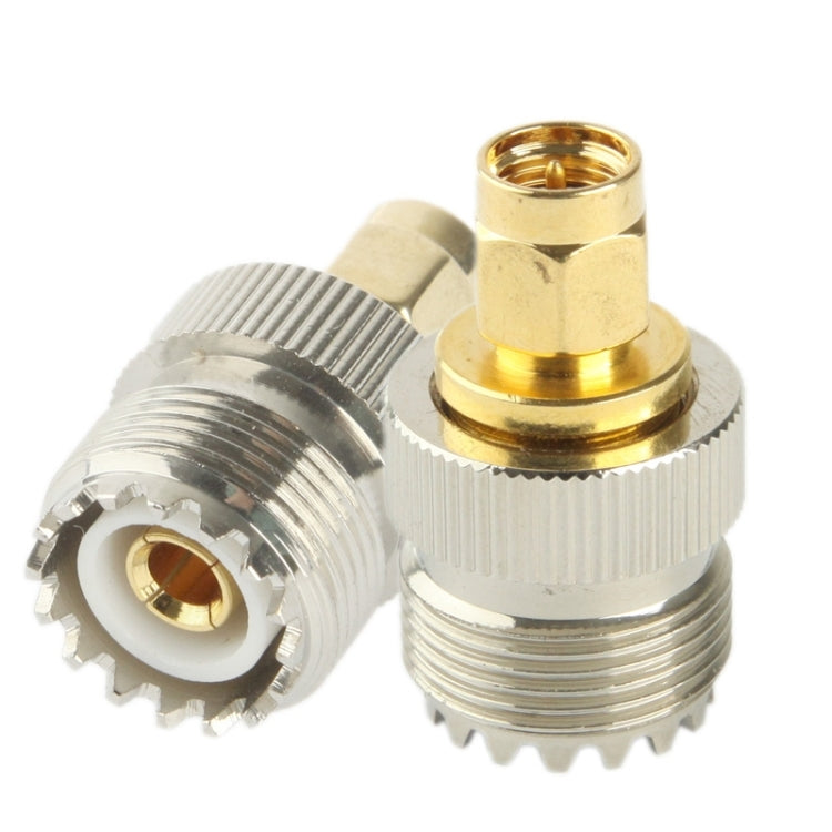 อะแดปเตอร์โคแอกเชียล RF SMA-J ถึง SL-16 / SMA ชายเป็น M (UHF), RF SMA-J to SL-16
