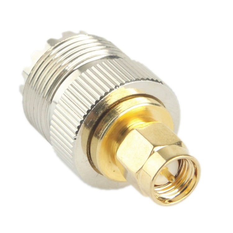 อะแดปเตอร์โคแอกเชียล RF SMA-J ถึง SL-16 / SMA ชายเป็น M (UHF), RF SMA-J to SL-16