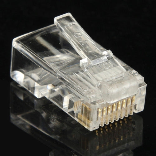 ปลั๊กโมดูลาร์ตัวเชื่อมต่อ RJ45 ประสิทธิภาพสูง 100 ชิ้น, ทอง: 3u 3 ฟุต, Gold: 3u 3 Feet