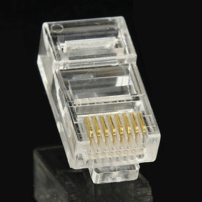 ปลั๊กโมดูลาร์ตัวเชื่อมต่อ RJ45 ประสิทธิภาพสูง 100 ชิ้น, ทอง: 3u 3 ฟุต, Gold: 3u 3 Feet