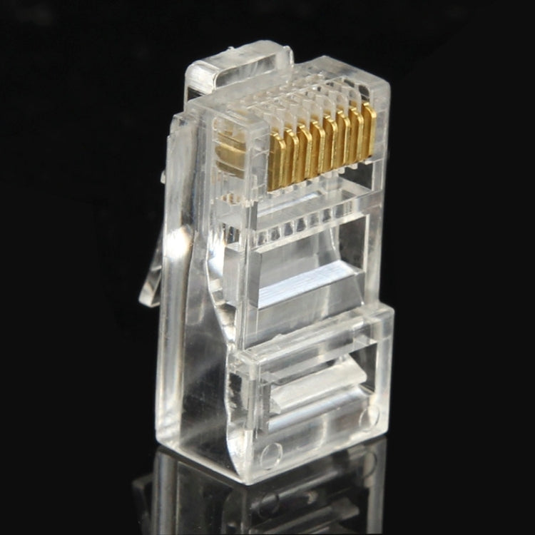 ปลั๊กโมดูลาร์ตัวเชื่อมต่อ RJ45 ประสิทธิภาพสูง 100 ชิ้น, ทอง: 3u 3 ฟุต, Gold: 3u 3 Feet