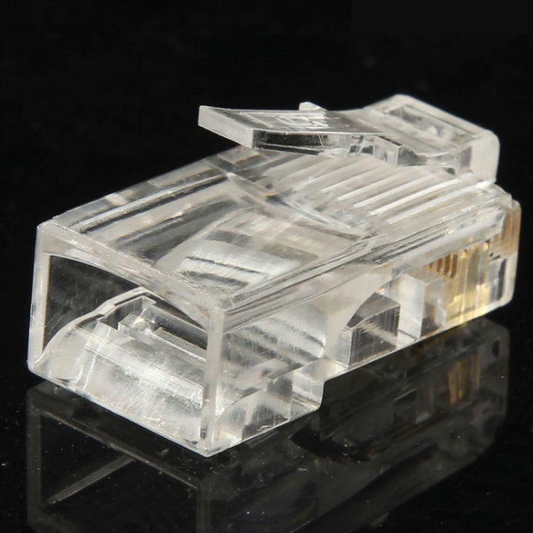 ปลั๊กโมดูลาร์ตัวเชื่อมต่อ RJ45 ประสิทธิภาพสูง 100 ชิ้น, ทอง: 3u 3 ฟุต, Gold: 3u 3 Feet