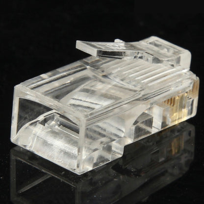 ปลั๊กโมดูลาร์ตัวเชื่อมต่อ RJ45 ประสิทธิภาพสูง 100 ชิ้น, ทอง: 3u 3 ฟุต, Gold: 3u 3 Feet
