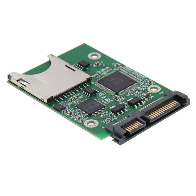 การ์ดแปลงอะแดปเตอร์ SD ถึง 22 พิน SATA, SD to 22 Pin SATA (Green)