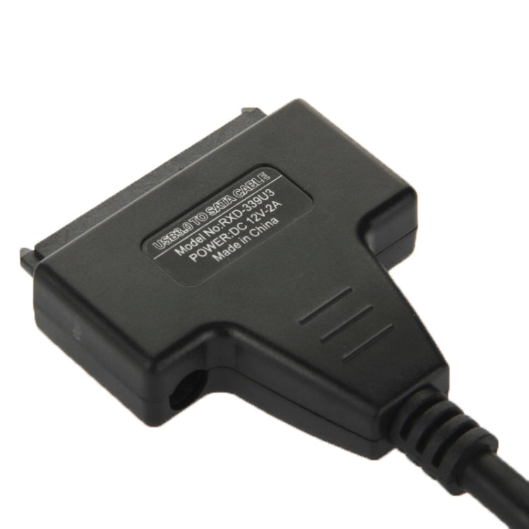 สาย USB 2.0 / USB 3.0 ถึง SATA พร้อมกล่องป้องกัน HDD ขนาด 2.5 นิ้ว รองรับความเร็วสูงสุด 4TB, USB 3.0 to SATA with USB(B)