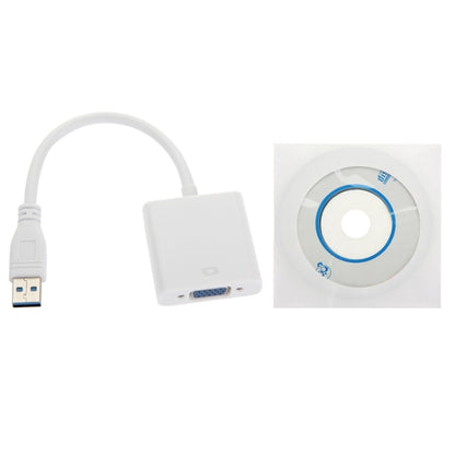 USB 3.0 เป็น VGA ตัวแปลงอะแดปเตอร์หลายจอแสดงผลภายนอกกราฟิกการ์ดวิดีโอ, USB 3.0