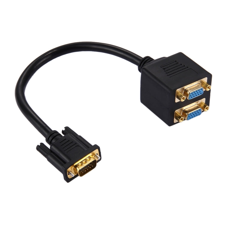 30 ซม.VGA ชาย 2 VGA หญิงสายแยก, VGA Male