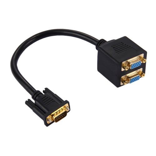 30 ซม.VGA ชาย 2 VGA หญิงสายแยก, VGA Male