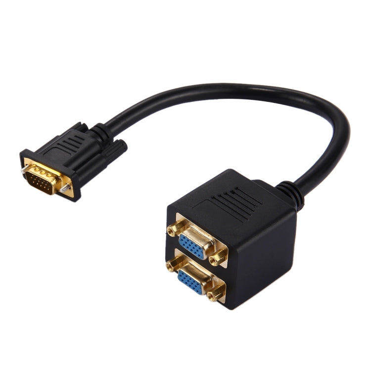 30 ซม.VGA ชาย 2 VGA หญิงสายแยก, VGA Male