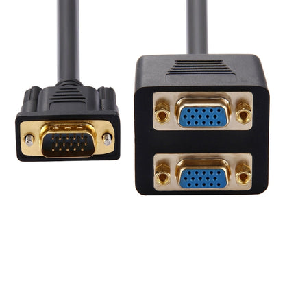 30 ซม.VGA ชาย 2 VGA หญิงสายแยก, VGA Male