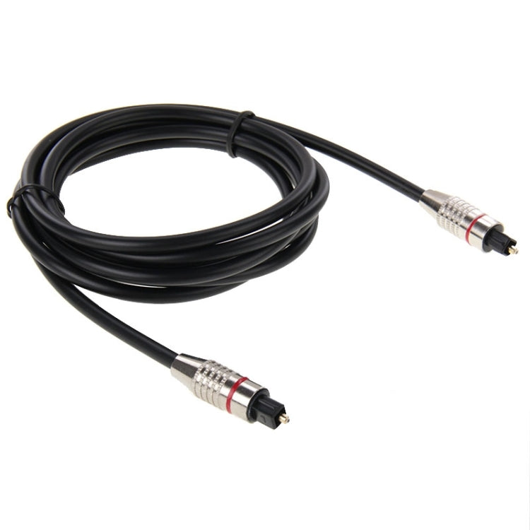 สายไฟเบอร์ออปติกเสียงดิจิตอล Toslink M ถึง M, OD: 5.0 มม., ความยาว: 2 ม, 2m