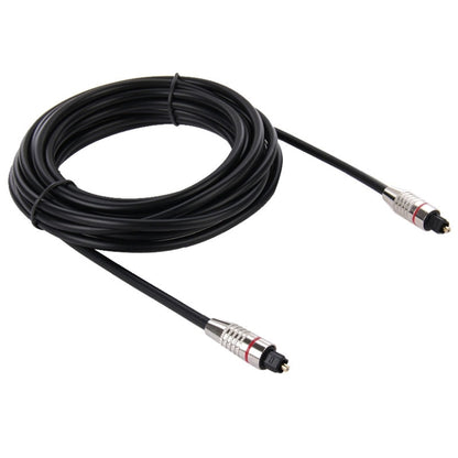 สายไฟเบอร์ออปติกเสียงดิจิตอล Toslink M ถึง M, OD: 5.0 มม., ความยาว: 5 ม, 5m