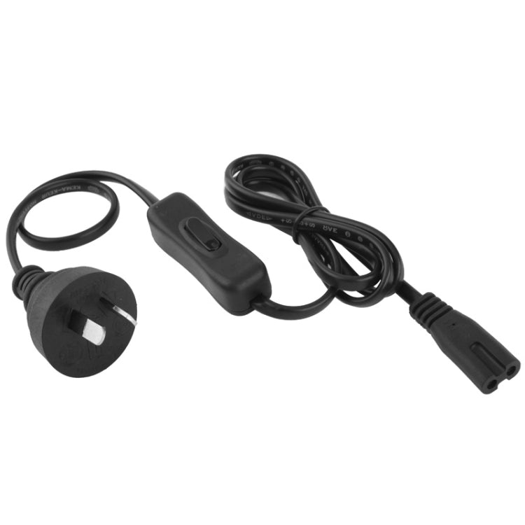 สายไฟ AC ปลั๊ก 2 แฉกสไตล์ UK พร้อมสวิตช์ 304 ความยาว 1.2 ม, 2 Prong Style AU Plug, Length: 1.2m, 2 Prong Style UK Plug, Length: 1.2m