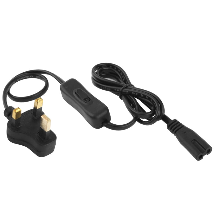 สายไฟ AC ปลั๊ก 2 แฉกสไตล์ UK พร้อมสวิตช์ 304 ความยาว 1.2 ม, 2 Prong Style AU Plug, Length: 1.2m, 2 Prong Style UK Plug, Length: 1.2m