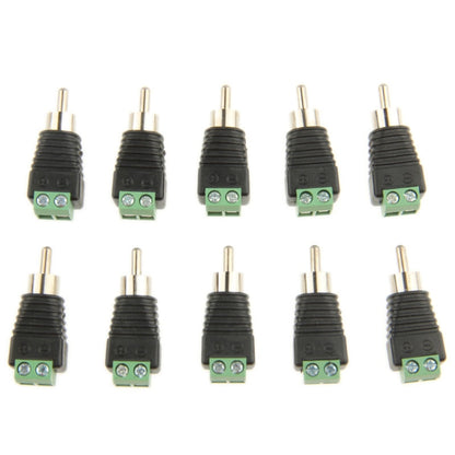 10 ชิ้นสีเขียว RC Power Jack Adapter Connector Plug, Green RC Power