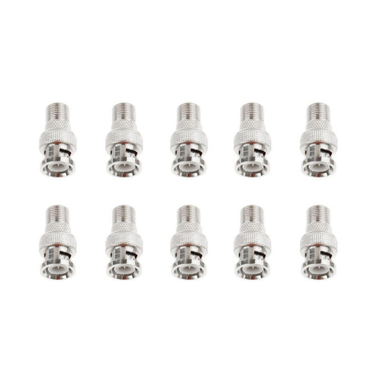 ปลั๊ก BNC 10 ชิ้นเข้ากับขั้วต่อแจ็ค F มีโครงสร้างที่ทนทาน, BNC Plug