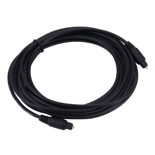 สาย Toslink ไฟเบอร์ออปติกเสียงดิจิตอล, ความยาวสายเคเบิล: 5 ม., OD: 4.0 มม. (ชุบทอง), 5m