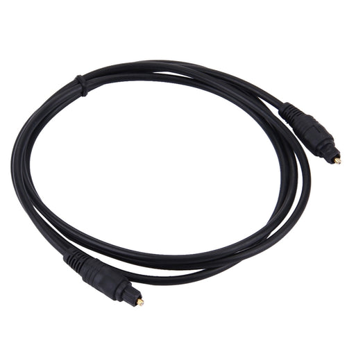 สาย Toslink ไฟเบอร์ออปติกเสียงดิจิตอล, OD: 4.0 มม. (ชุบทอง), 1.5m