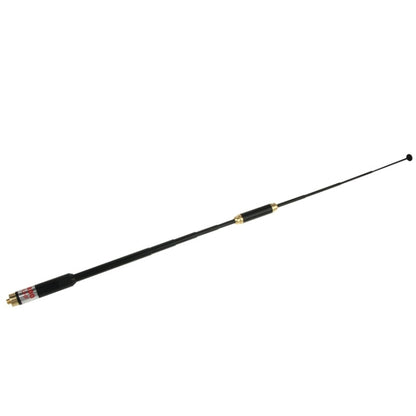 AL-800 Dual Band 144/430MHz High Gain SMA-F Telescopic Handheld Radio เสาอากาศคู่สำหรับเครื่องส่งรับวิทยุ, ความยาวเสาอากาศ: 22 ซม. / 86 ซม.
