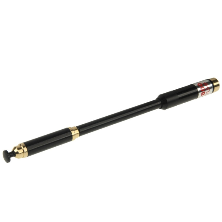 AL-800 Dual Band 144/430MHz High Gain SMA-F Telescopic Handheld Radio เสาอากาศคู่สำหรับเครื่องส่งรับวิทยุ, ความยาวเสาอากาศ: 22 ซม. / 86 ซม.
