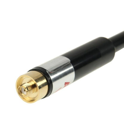 AL-800 Dual Band 144/430MHz High Gain SMA-F Telescopic Handheld Radio เสาอากาศคู่สำหรับเครื่องส่งรับวิทยุ, ความยาวเสาอากาศ: 22 ซม. / 86 ซม.