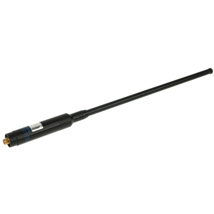 RH660S Dual Band 144 / 430MHz กำไรสูง SMA-F Telescopic เสาอากาศวิทยุมือถือสำหรับเครื่องส่งรับวิทยุ, ความยาวเสาอากาศ: 108.5 ซม.